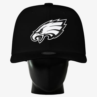 Philadelphia Eagles Noggin Boss Unisex Big Hat - Black